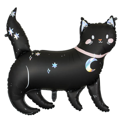 Palloncino ad elio Halloween Cat vuoto 95 cm