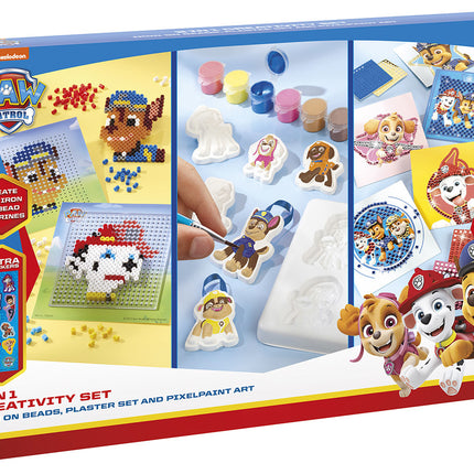 Paw Patrol 3 In 1 Craft set 3 pezzi