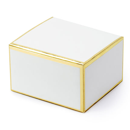 Scatole regalo Border Gold 6cm 10pz