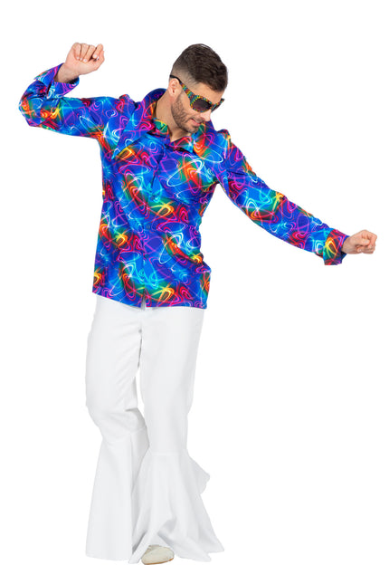 Camicetta da discoteca colorata