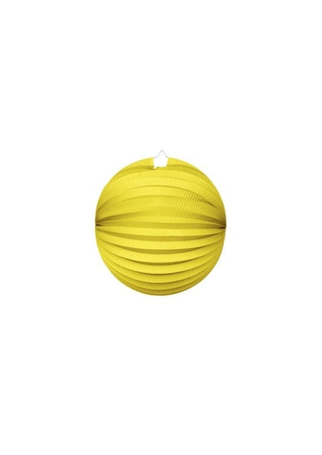 Lampione giallo 25 cm