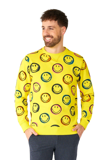 Maglione Smiley Smudge da uomo <tc>OppoSuits</tc>