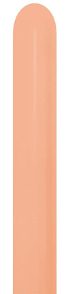 Palloncini da modellare Peach Blush 7,6cm 152cm 50pz
