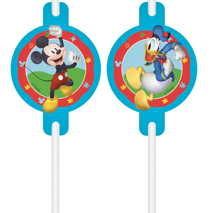 Cannucce Mickey Rock The House 4 pezzi