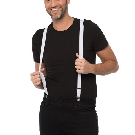 Bretelle bianche da 3 cm