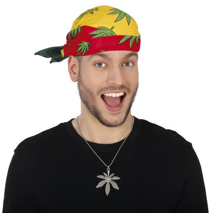 Collana Marijuana in argento