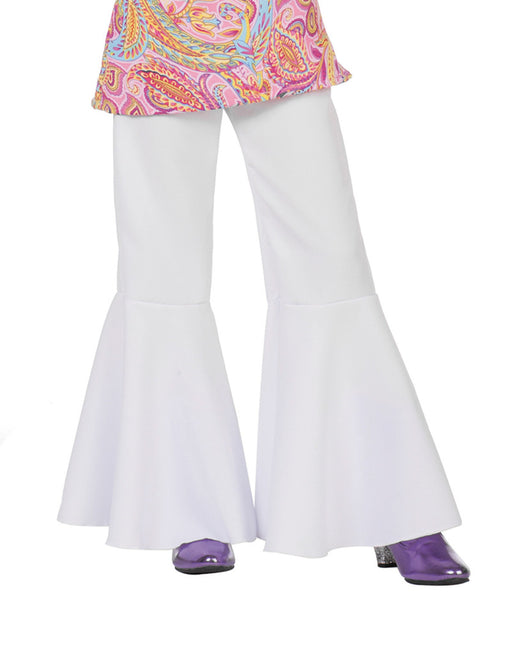 Pantaloni Hippie 60S Bianco Bambino
