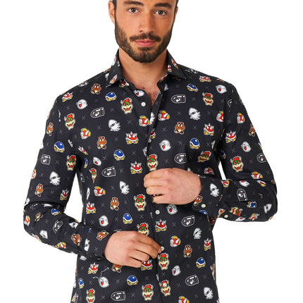 Super Mario Bad Guys Shirt Uomo <tc>OppoSuits</tc>
