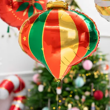 Pallone di Natale a elio vuoto 51 cm