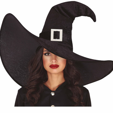 Cappello Nero Strega Grande