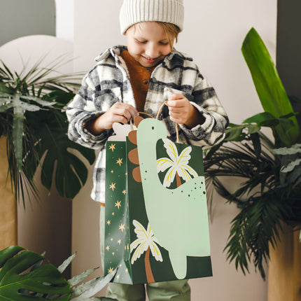 Borsa regalo per dinosauri