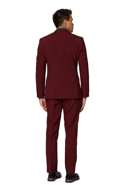 Abito rosso Bordeaux Uomo <tc>OppoSuits</tc>
