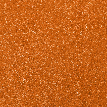 Ghirlanda arancione glitterata 6m