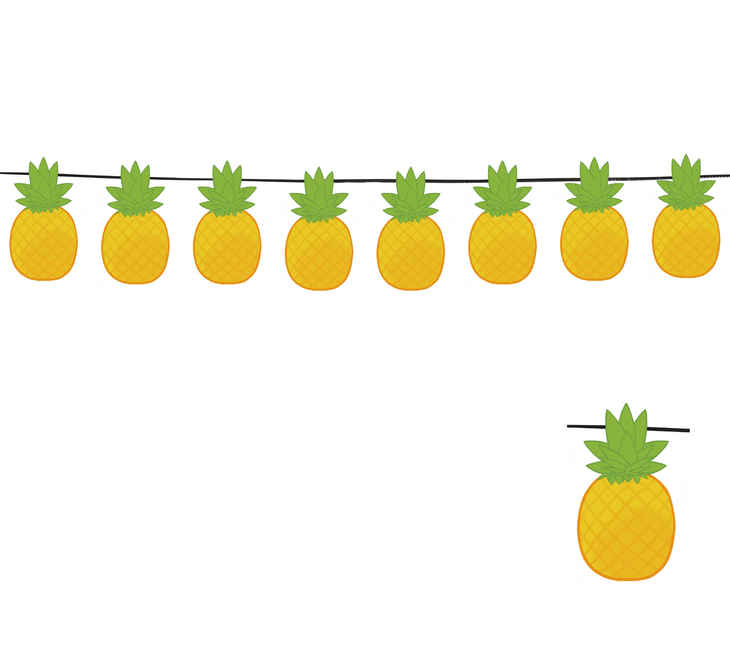 Ghirlanda di ananas 3m
