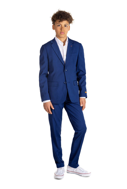 Tuta giornaliera blu scuro ragazzo adolescente <tc>OppoSuits</tc>