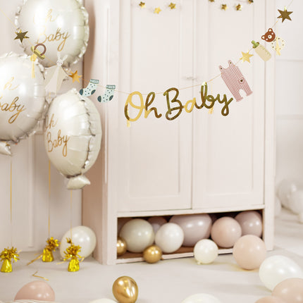 Palloncino ad elio Oh Baby vuoto 53 cm