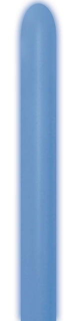 Palloncini da modellare Blu Neon 5cm 152cm 50pz