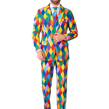 Tuta Clown Arcobaleno Uomo <tc>Suitmeister</tc>