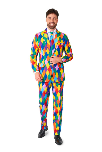 Tuta Clown Arcobaleno Uomo <tc>Suitmeister</tc>