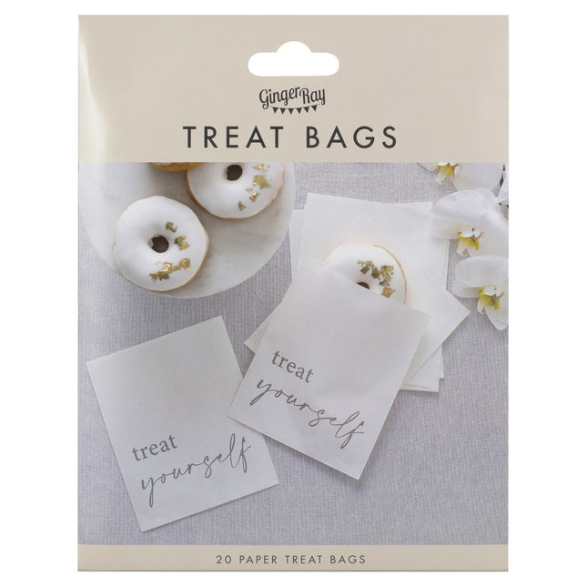 Sacchetti regalo per matrimonio Treat Yourself Paper 17cm 20pz