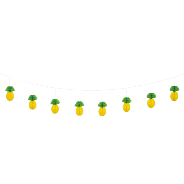 Ghirlanda a nido d'ape Ananas 2,1 m