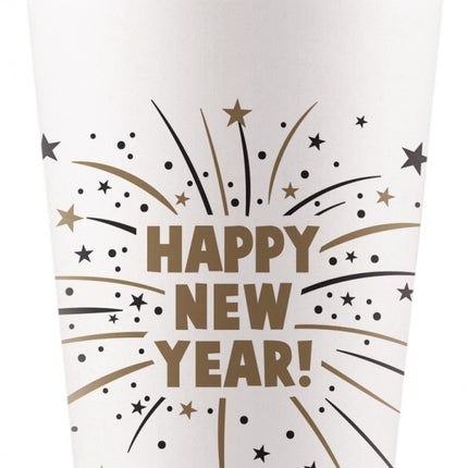 Tazze di Buon Anno 200ml 8pz