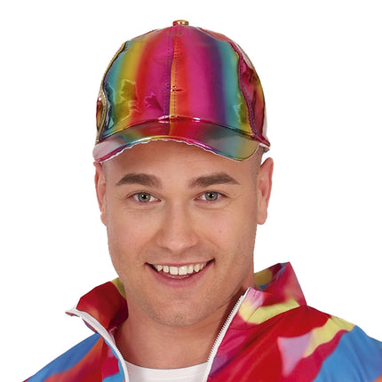 Costume Neon 80S colorato da uomo