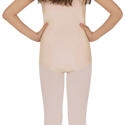 Body bambina Beige senza maniche