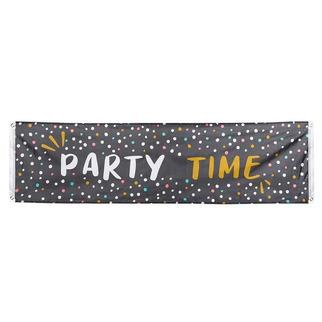 Banner Party Time 1,8 m