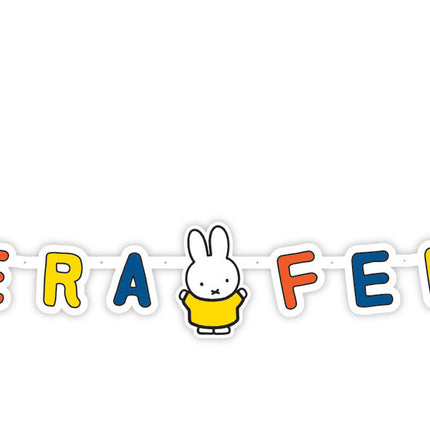 Ghirlanda di lettere Miffy 2,2 m