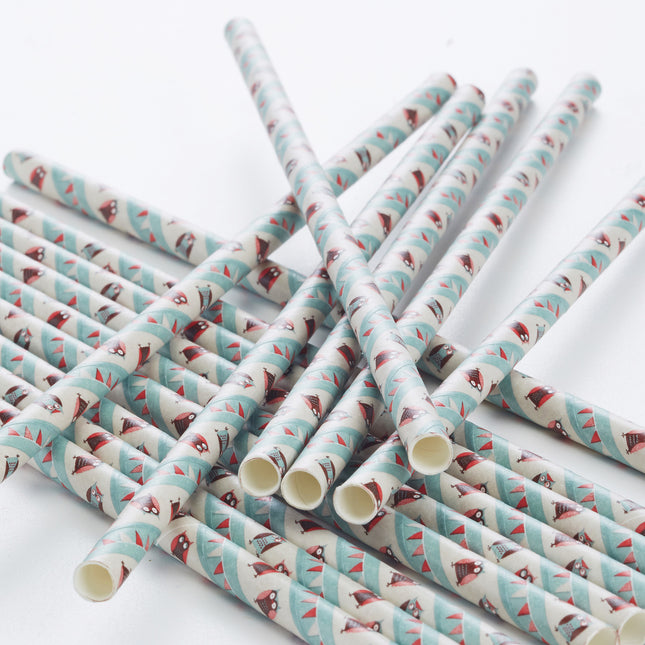Cannucce Gufi 25pz