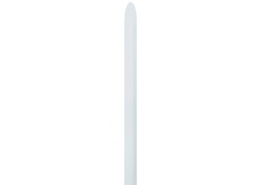 Palloncini da modellare bianchi 2,5 cm 152 cm 50pz