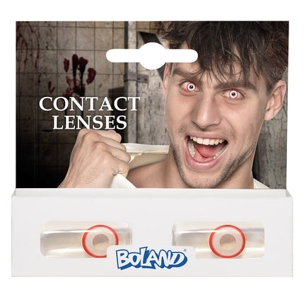Lenti colorate Psycho White Red