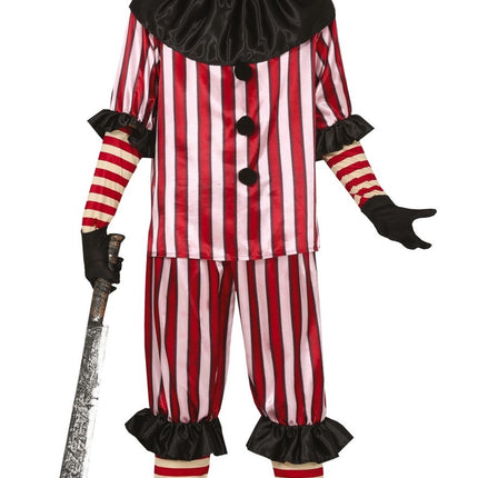 Costume di Halloween da clown per uomo