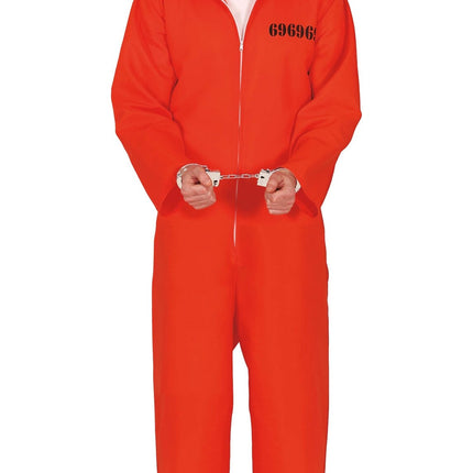 Tuta Villain Arancione Uomo