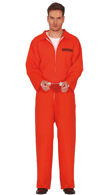 Tuta Villain Arancione Uomo