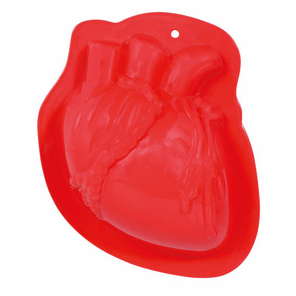 Stampo Halloween a forma di cuore per gelatina 16 cm
