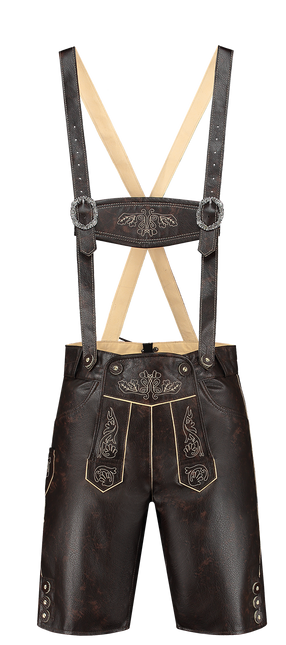 Lederhosen uomo in pelle