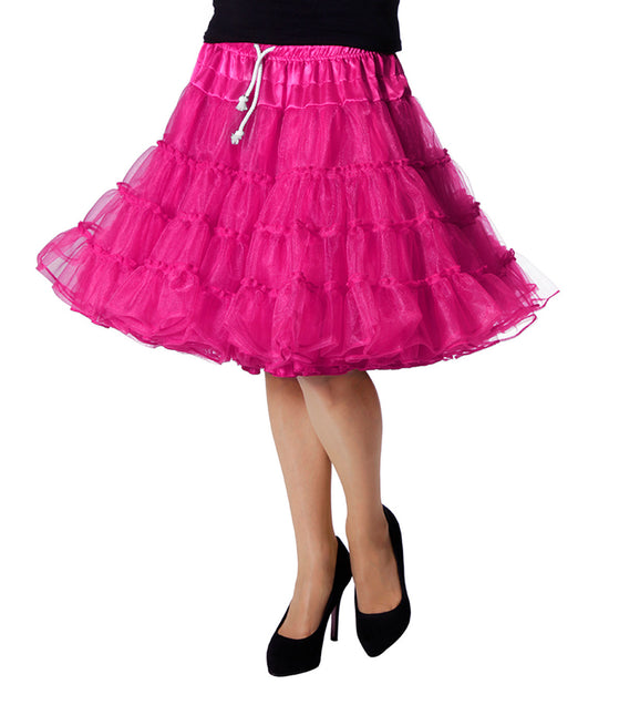 Sottoveste fucsia luxe