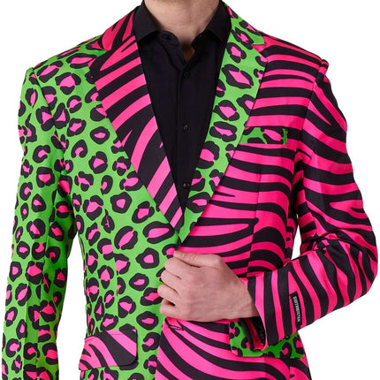 Panther Tiger Neon Blazer Uomo <tc>Suitmeister</tc>