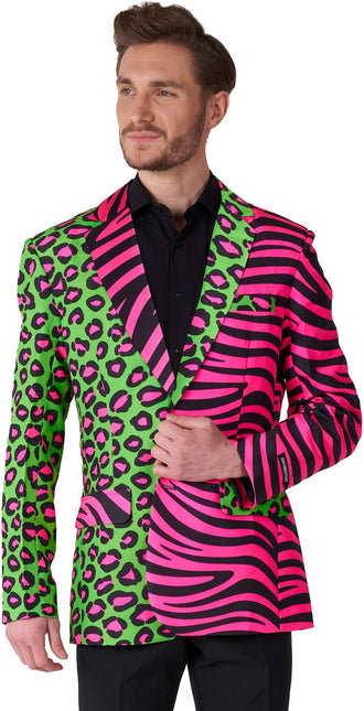 Panther Tiger Neon Blazer Uomo <tc>Suitmeister</tc>