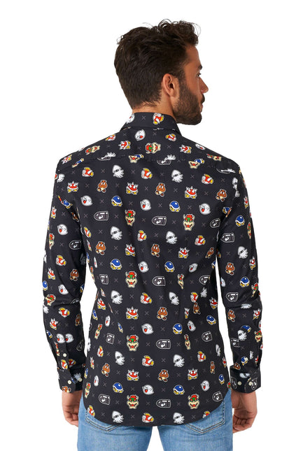 Super Mario Bad Guys Shirt Uomo <tc>OppoSuits</tc>