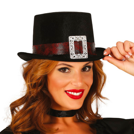 Cappello Velluto Nero