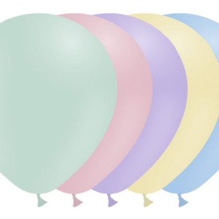 Palloncini colorati pastello 30cm 10pz
