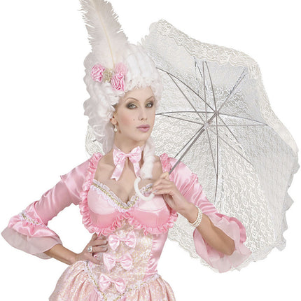 Pizzo ombrello bianco