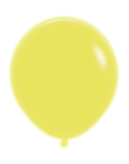 Palloncini giallo neon 45cm 25pz
