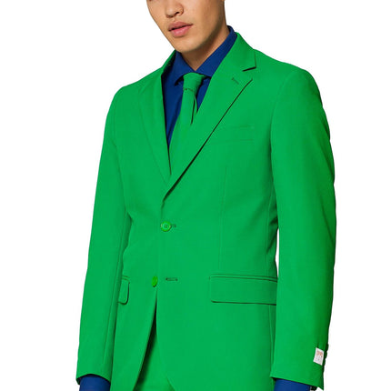 Uomini in abito verde <tc>OppoSuits</tc>