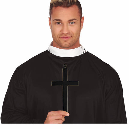 Croce nera 22 cm