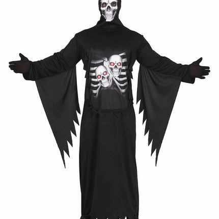 Costume di Halloween Testa di Morte Uomo L