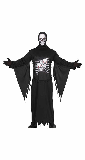 Costume di Halloween Testa di Morte Uomo L